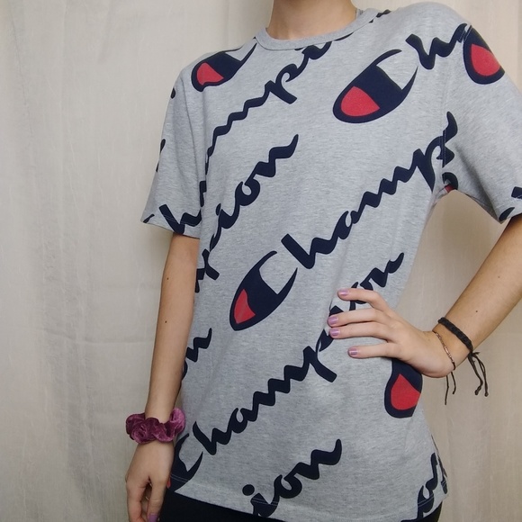 Champion Tops - Champion Heritage Script T-Shirt